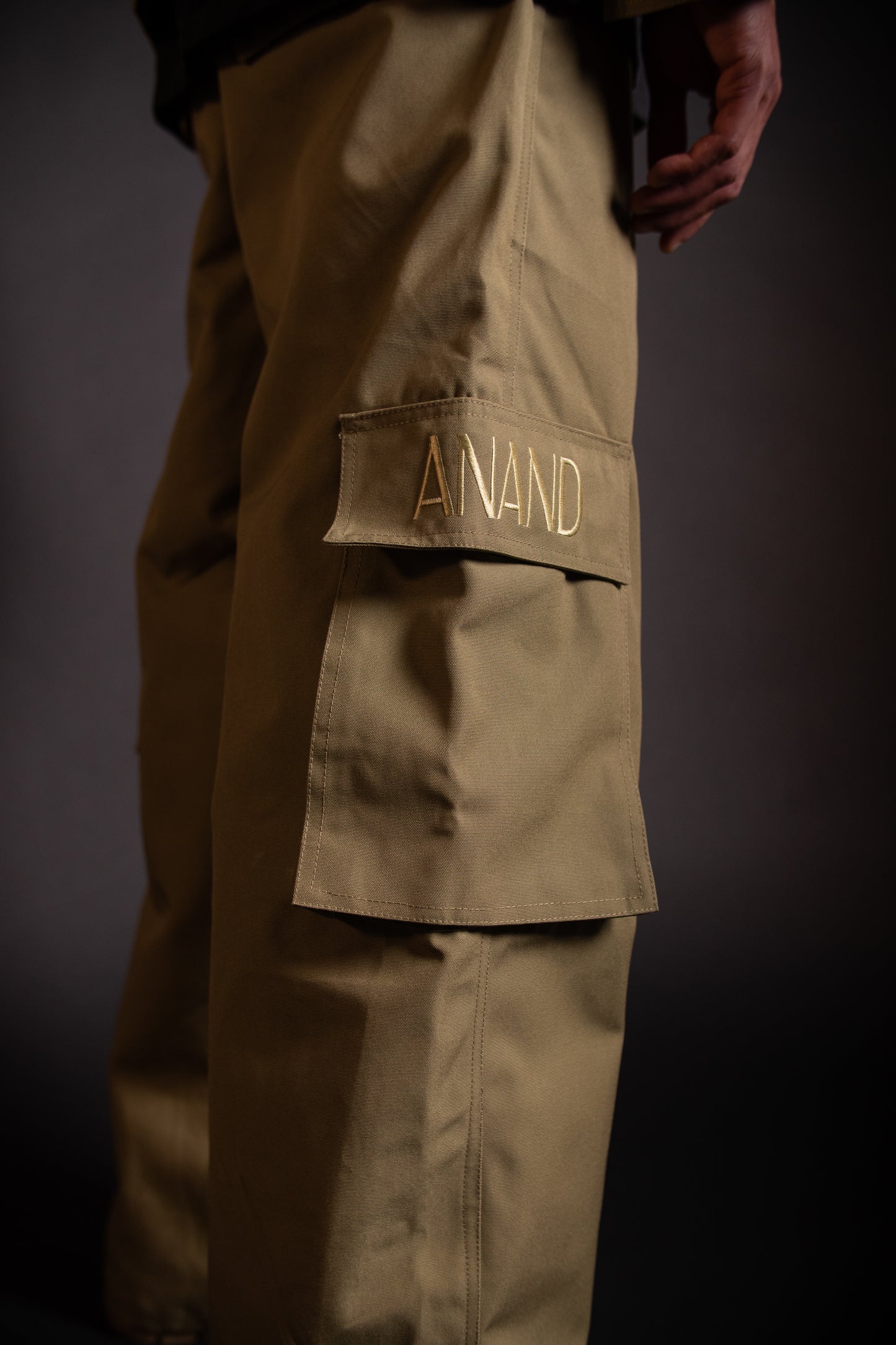MWW WIDE CARGO PANTS - Auto Wala Khaki